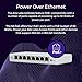 Alta Labs S8-POE | 8 Port Multi-Gigabit Managed Ethernet Switch with 4 PoE+ Ports | 60W PoE Budget | Desktop or Wall Mount | Manage Network via Cloud or Local Controller | Ethernet Splitter