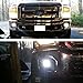 iJDMTOY LED Pod Light Fog Lamp Kit Compatible With 1999-2016 Ford F250 F350 F450 Super Duty, Includes (2) 20W High Power LED Cubes, Foglight Location Mount Brackets & Wiring/Adapter Harnesses