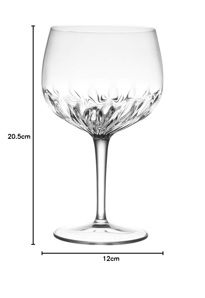 Luigi Bormioli – Vaso de pie 80 cl gin & tonic mixology (lote de 6)