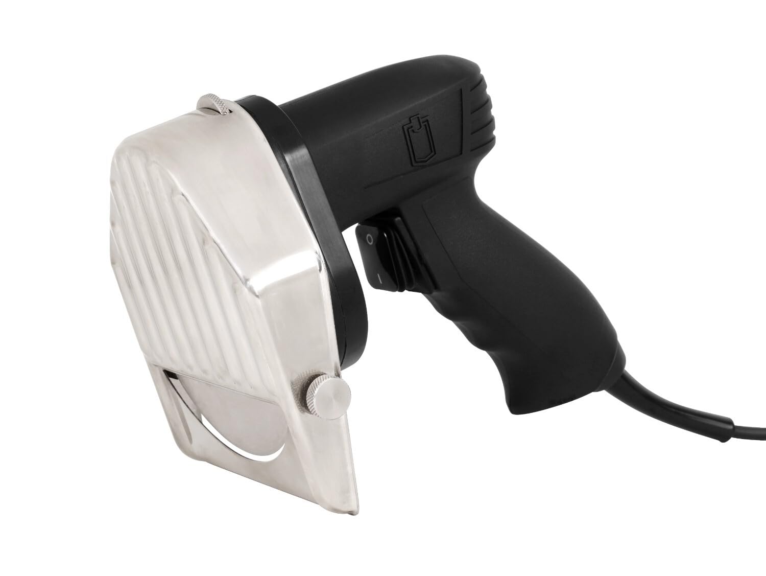 METRO Professional Affettatrice elettrica per kebab/gyros GES1000, 30 kg/ora, 80 W, larghezza di taglio regolabile da 0 a 8 mm, nero