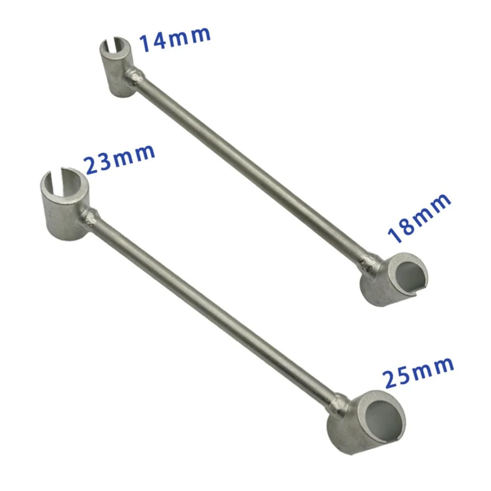 Llave de ajuste de bisagra de doble cabeza, llave de acero para ahorro de mano de obra para puertas y muebles, kit de herramientas de reparación (2 piezas)