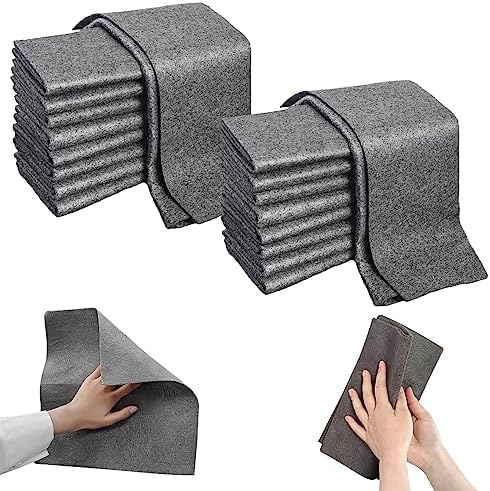 Lot De 10 Chiffons De Nettoyage Ecovacs Winbot Mini - Serpillières Lavables Pour Robot Nettoyeur De Vitres