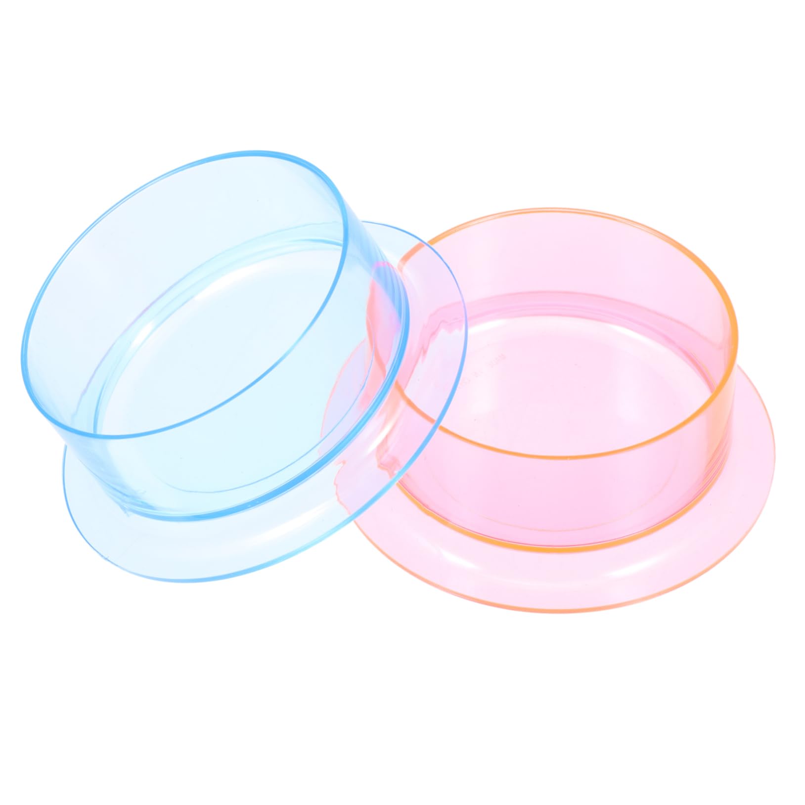 VICASKY 2Pcs Pet Food Feeding Holder Multi Function Reptile Water Bowl for Hamsters Rabbits and Animals Convenient and Easy to Design Colors