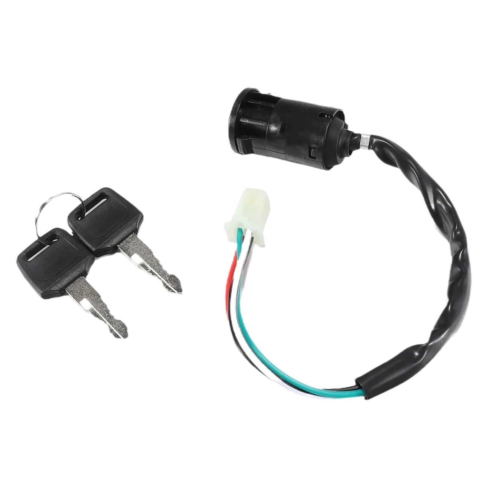 Zestaw Zamaków Wyłącznika Pasuje do quad motor terenowy do włączania/wyłączania ATV plastikowe uniwersalne części zamienne wyłącznik zapłonu motocykla + klucze