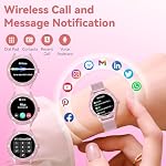 Smart Watch for Women Make/Answer Call, 120+ Sports Modes Activity Tracker, with Sleep Monitor/Heart Rate/Female Healths, 1.32" IP67 Waterproof Fitness Watch, Step Counter Smartwatch for iOS Android