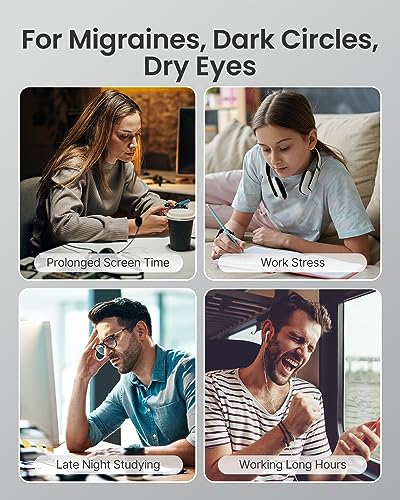 image for RENPHO Eye Massager Eyeris 1, Gifts for Women/Men Sleep Eye Mask with 
