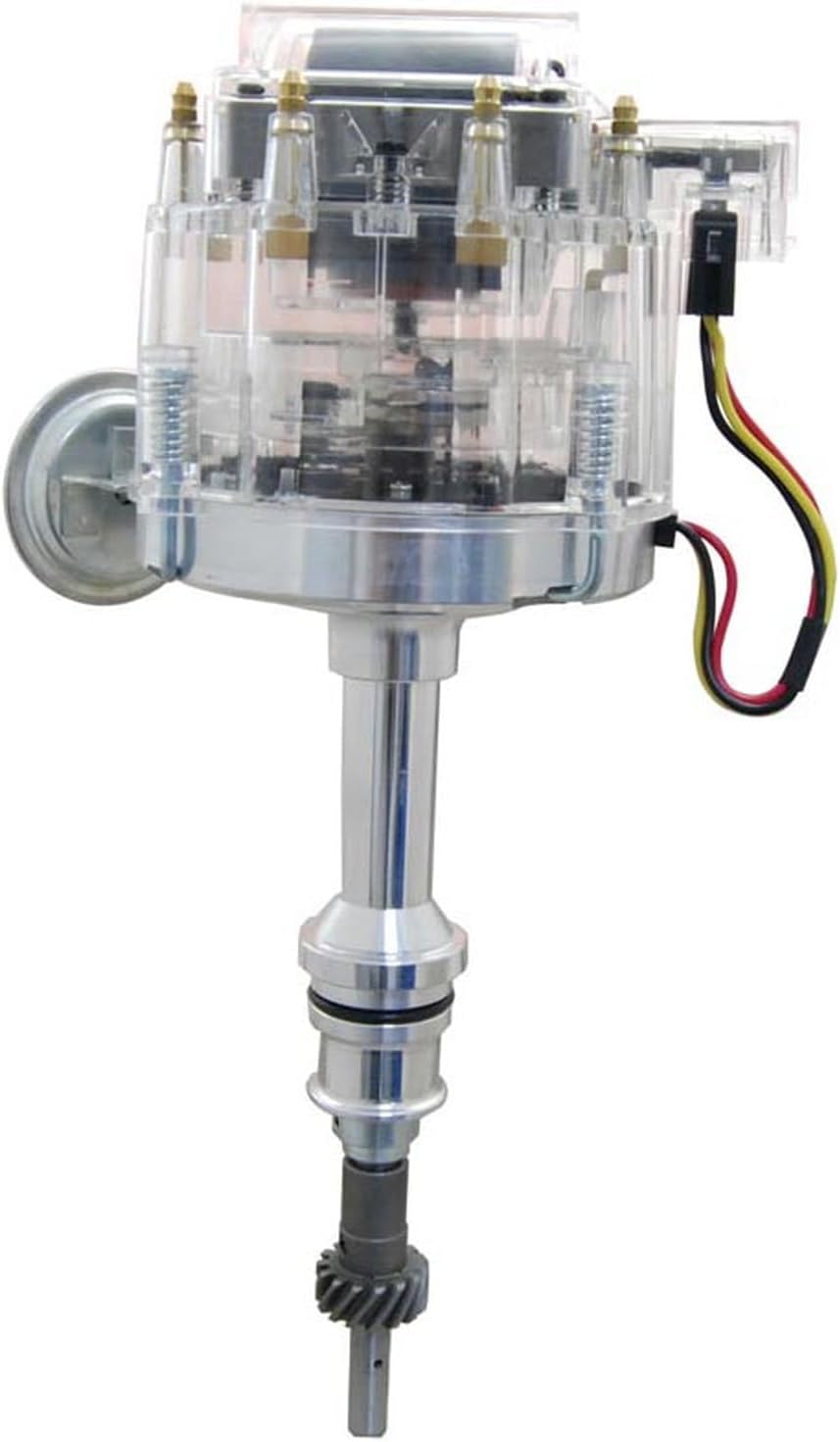 OEG Parts New HEI Distributor Fits Compatible With V8 SBF 302 5.0 1986-1994 EFI Compatible With Carbed Conversions Long Shaft 1.5 Inch From Gear to Shaft End