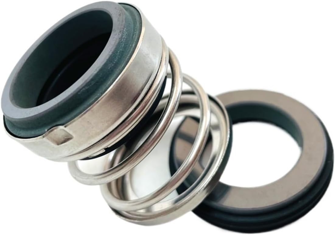 2pcs/lot Mechanical Seals Shaft Size 24mm Single Spring Elastomer Rubber Seal Mechanical Seal Pump