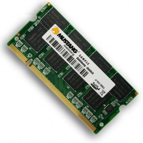 Preisvergleich Produktbild Mustang DIMM 1 GB DDR400 CL3 (64Mx8) PremiumLine