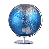 La base de metal y la franela son antideslizantes, duraderas y no fáciles de mantener estables; es flexible para girar, no corta las manos, no atasca la pelota, textura de metal, hermosa atmósfera.