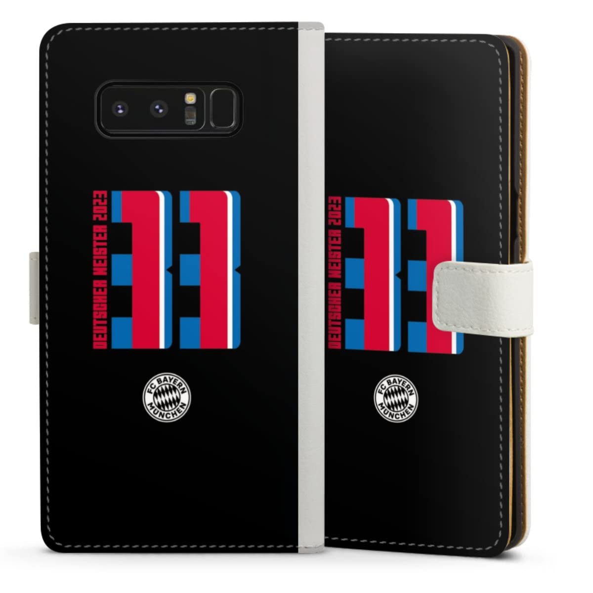 Etui Galaxy Note 8 FC Bayern Munich DeinDesign