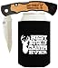 Father's Day Gift for Dad Knife Gift for Grandpa Gift for Papa Best Ever Best Buckin' Laser Engraved Folding Pocket Knife with Funny Beer Coolie Gift Set Best Buckin' Grandpa