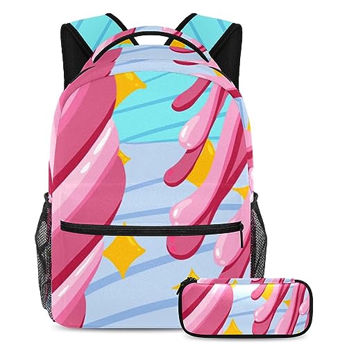 Sac à dos de grande capacité coloré pour fille et garçon idéal pour la rentrée scolaire