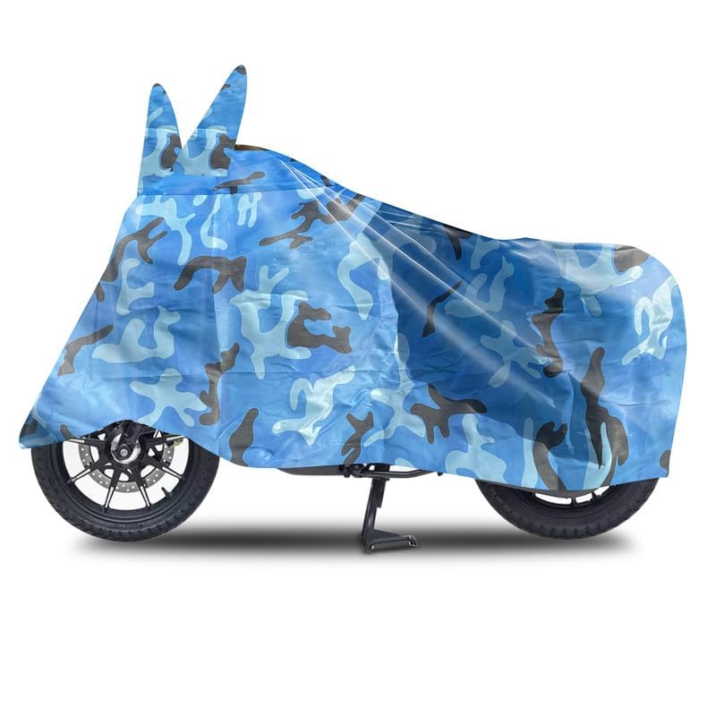 AutokraftZ 4X4 Matty-Waterproof -Dust-Proof- Bike/Scooty Cover for Honda CBR 250R, Suzuki Gixxer SF, Activa Bs6, 3G, 4G, 5G, 6G, Jupiter, Upto 125, Cc Scooty Upto 200Cc Bike, Multicolour-image-9