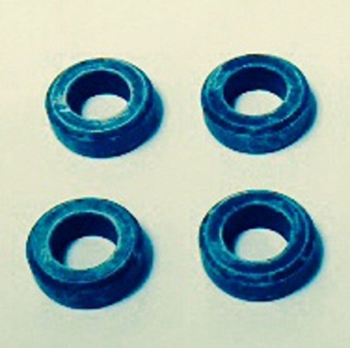 Genuine Mitsubishi Fuel Injector Lower Seal (Insulator) Kit MD087060 (4x) Fits Many 4 Cylinder Engines 1990-2012 Lancer Eclipse Galant Expo Mirage Pick Up Van/Wagon