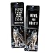 Creanoso Animal Bookmarks (60 Pack) - Dog Horse Owl Sloth Wolf Bookmarks for Books - for Men Women Boys Girls Teens Kids - Reading Bookmarks