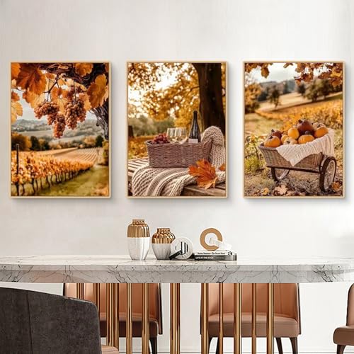Paysages d'automne posters nature pour décoration murale salon et chambre