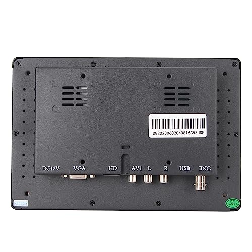 Atyhao Tragbarer Monitor mit Touchscreen, 1280 X 720 Auflösung, IPS-Monitor, Wasserdicht, 10-Punkt-kapazitive Touch-Wandhalterung, 8 Zoll, Energieeinsparung für Sicherheit (EU-Stecker) – Bild 5