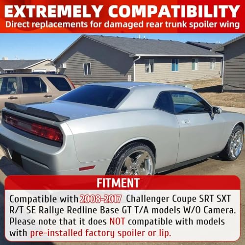 ECOTRIC Demon Style Rear Spoiler | 2008–2017 Dodge Challenger - Image 3