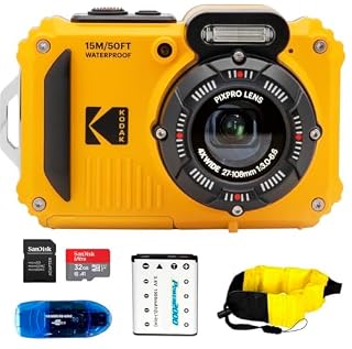 KODAK PIXPRO WPZ2 Waterproof Digital Camera Bundle KODAK PIXPRO WPZ2 Waterproof Digital Camera Bundle