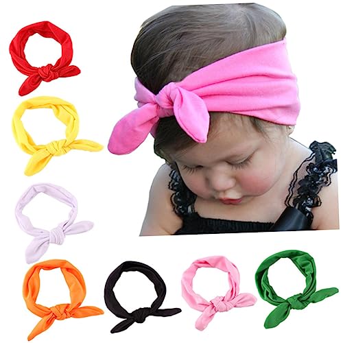 Asakkura 8 Pçs Acessórios De Cabelo Infantil Scrunchies Para Meninas Faixa De Cabelo De Bebê Faixa D