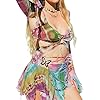 SOLILOQUY 2 Piece Skirt Outfit for Women Y2K Butte... #3