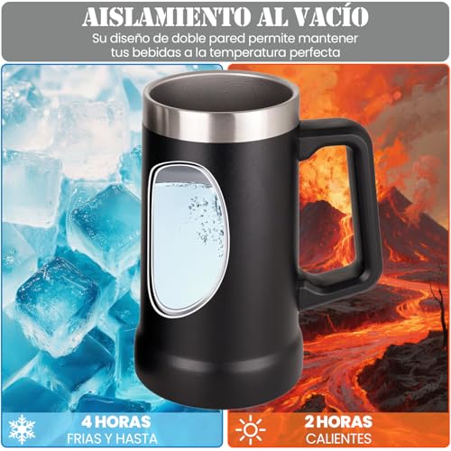 Opiniones y reviews de Tarro de cerveza blanco y negro los mejores 5. 5 Imagen adicional