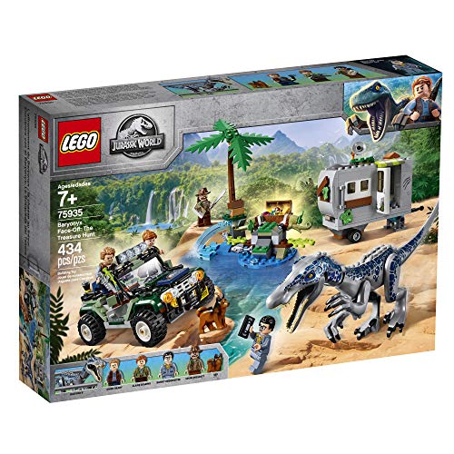 Lego Jurassic World Confronto de Baryonyx: A Caça ao Tesouro 75935