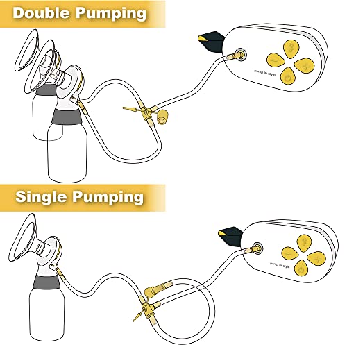 Tubería compatible Nenesupply para extractor Medela Pump in Style miniatura 6