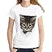 Produktbild Lisli Damen Sommer T Shirt 3D Druck Print Kurzarm Oberteile Mädchen Teenager Sweatshirt Lustige Katzen Kurzarmshirt