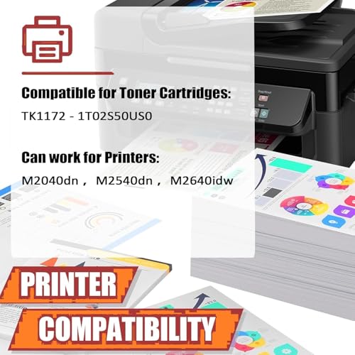 Image of CANOFF TK-1178 Black Toner Cartridge Compatible for Kyoceraaa Ecosys M2040dn, M2540dn, M2540dw, M2640idw Printers(TK1178)
