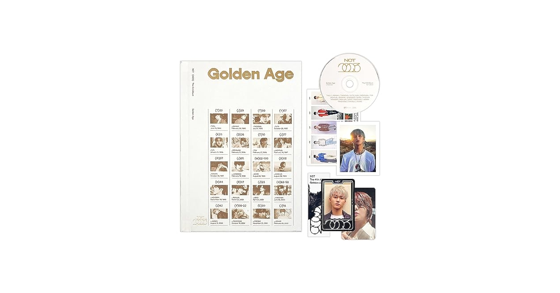 Golden age チソン トレカ Japanver イヤーブック NCT - Golden