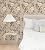 EchoSphere 16.9" x 118" Vintage Floral Peel and Stick Wallpaper Floral and Birds Wallpaper Beige Brown Removable Contact Paper Boho Botanical Self Adhesive Wall Paper for Bedroom Decorative Vinyl Roll