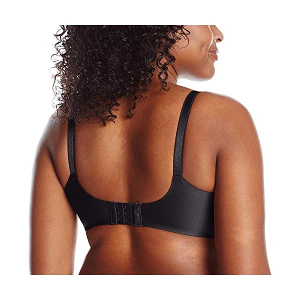 Olga-Womens-No-Side-Effects-Underwire-Contour-Bra Olga womens No Side Effects Underwire Contour bras, Rich Black, 38DD US