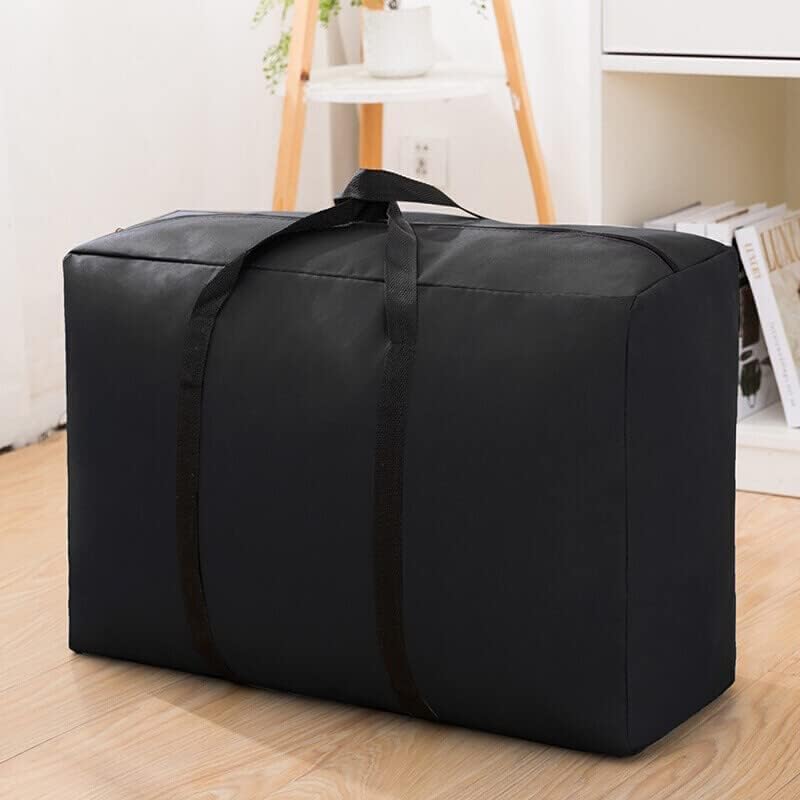 OARCO 180L Super Groß Aufbewahrungstasche XXL Belastbare Aufbewahrungstasche Tragetasche Mit Handgriff für Bettzeug Matratzenauflagen Decken Bettdecken and Kissen (100x55x33CM,180L)