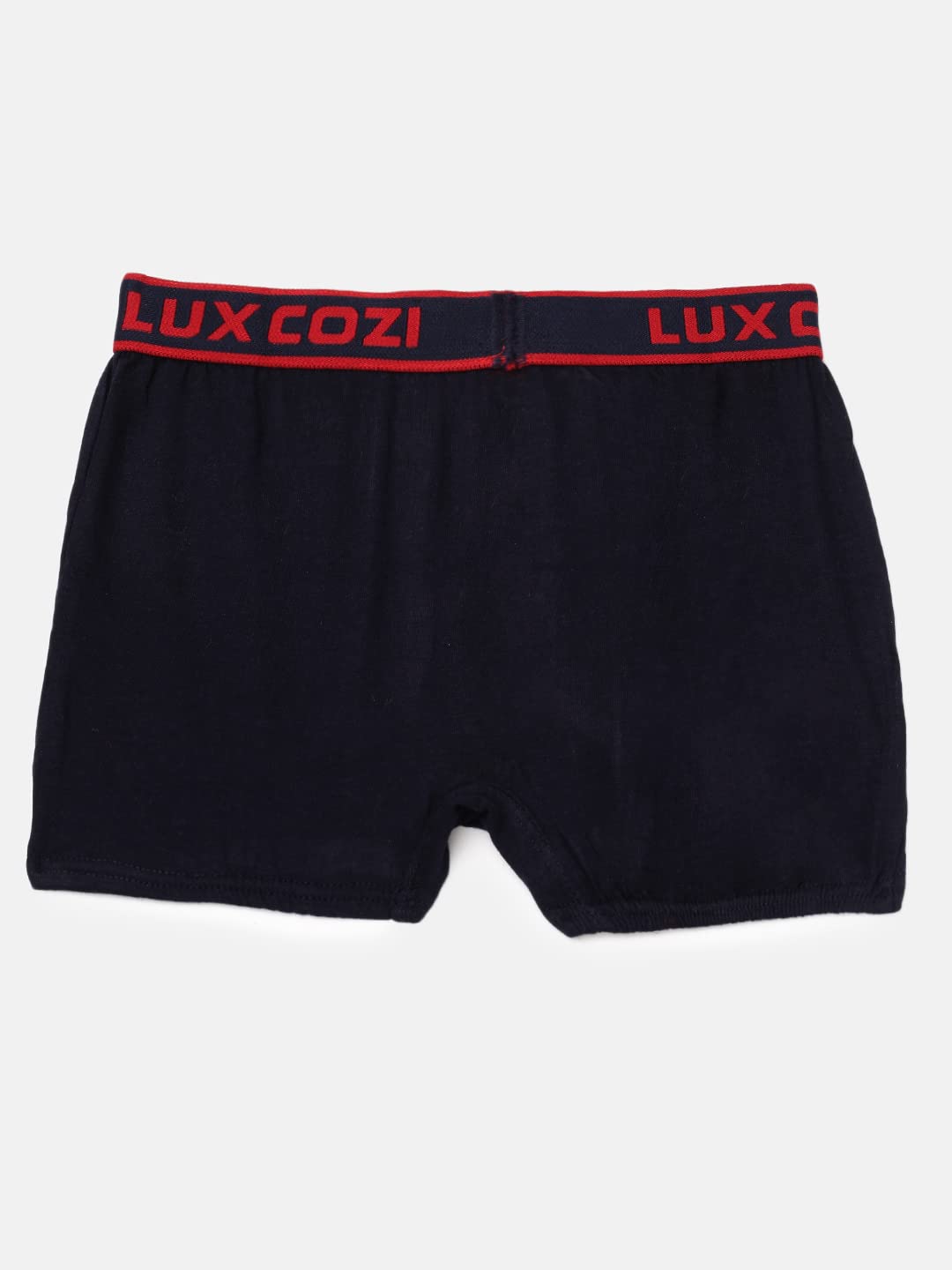 Lux Cozi Bigshot Boy's Pack of 8 Super Combed Cotton Outer Elastic Semi Long Plain Trunk for Kids (Size : 70cm) Multicolour - Image 7 thumbnail