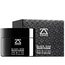 ZOUSZ Black Oud Deluxe Pomade for Men Premium Hair Clay & Hair Styling Wax for Men Hair Wax for All Hair Types Ideal Mens Gift, 47g