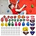 SREHRLY 32 PCS Rock Climbing Wall for Kids,Rock Wall Climbing Holds,Adults Climbing Wall Grip Kits Holds Up to 230 lbs for Outdoor Indoor Home Playground Climbing Wall Holds