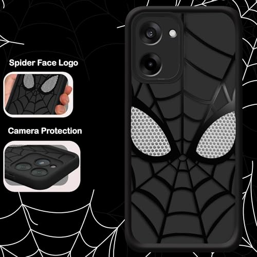 Amazon Basics Oneplus Nord Ce5 Black Spidey Web Case - Image 3