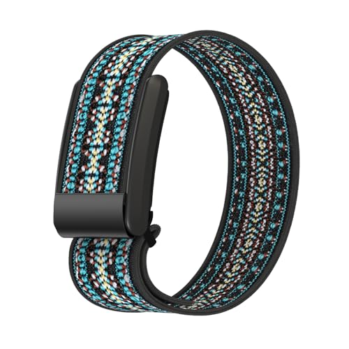 Image of carl vinson Suitable for Whoop 4.0, Nylon Braided Strap Adjustable Bracelet Band for Men and Women