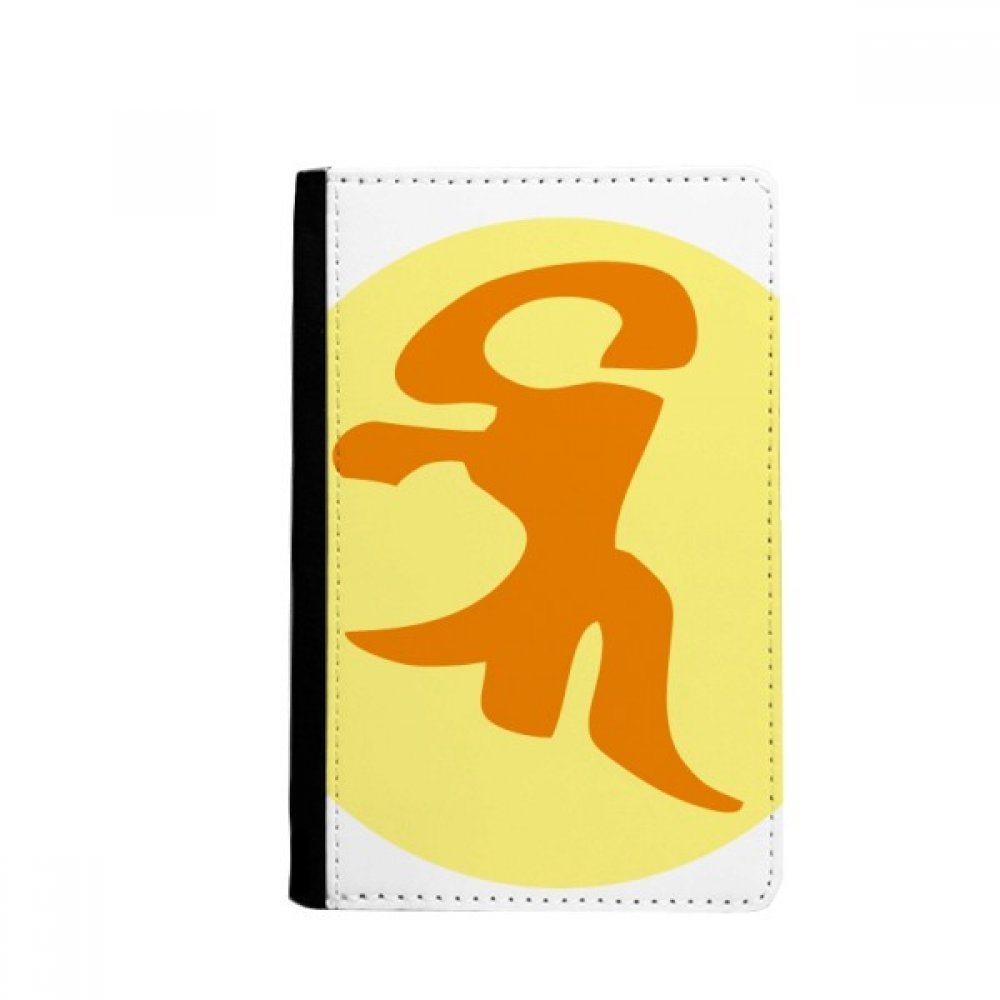 DIYthinker Culture Religion Sanskrit Bhai Pattern Passport Holder Notecase Burse Wallet Cover Card Purse