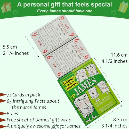 Stocking filler for men or boy or male called JAMES JAMIE JIMMY OR JIM etc (also secret santa or fun birthday or christmas party present or special xmas gift / present for the man who has everything !) - Image 6