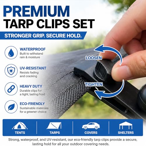 Image of 13PCS Tarp Clips