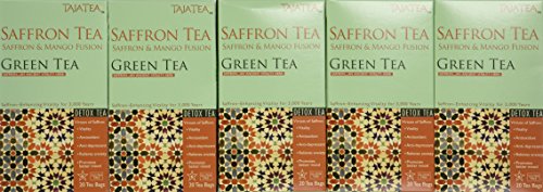 Saffron Mango Green Tea (5 pack)