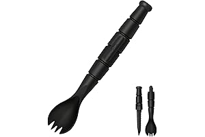 KA-BAR Tactical Spork with Hidden Utility Cutter: Your Ultimate Camping Cutlery
