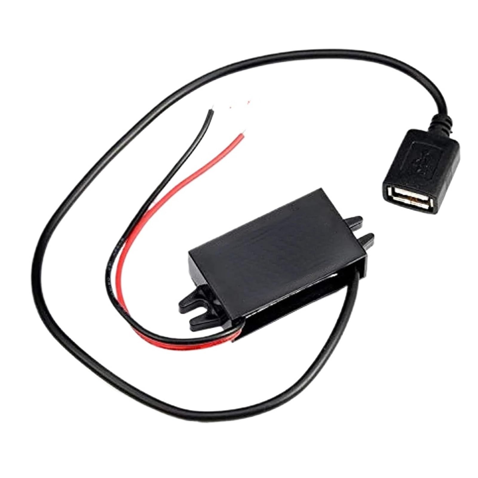 Adaptateur abaisseur 12V 24V vers 5V 3A avec prise USB carrée unique pour voiture