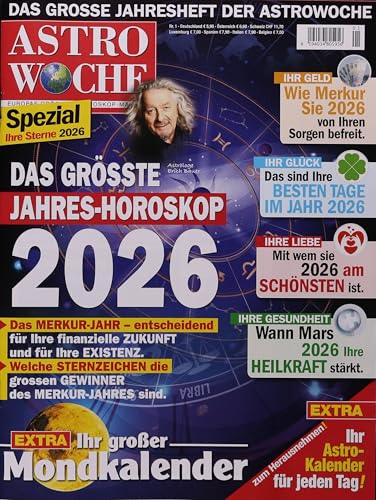 Astrowoche SH 1/2026 'Ihr persönliches Jahres-Horoskop'