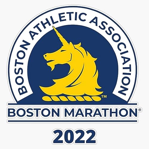 Boston Marathon 2022 Bumper Sticker Vinyl Decal 5"