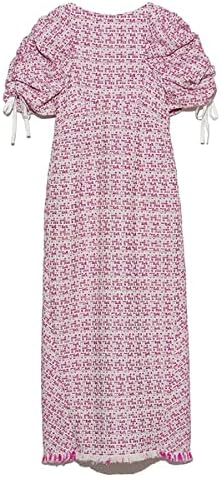 Amazon.co.jp: [スタイリング/] シャーリングスリーブツイードドレス ...