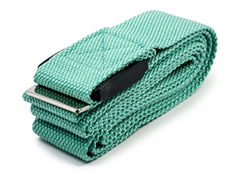 Sivan 6-Piece Yoga Set- Includes 1/2" Ultra Thick NBR Exercise Mat, 2 Yoga Blocks, 1 Yoga Mat Towel, 1 Yoga Hand Towel and a Yoga Strap (Teal)